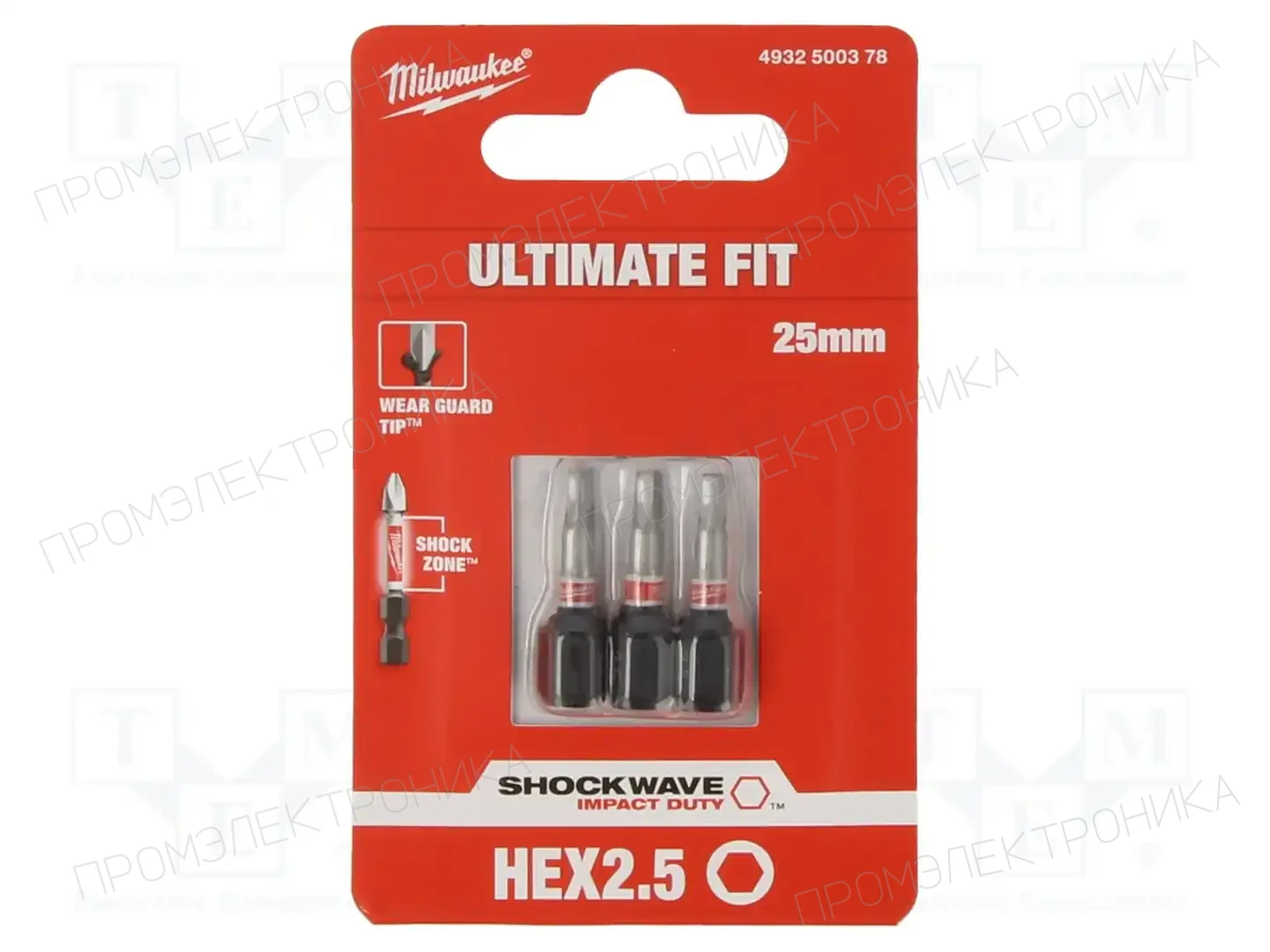 Milwaukee 4932500378 — Наконечники для отверток