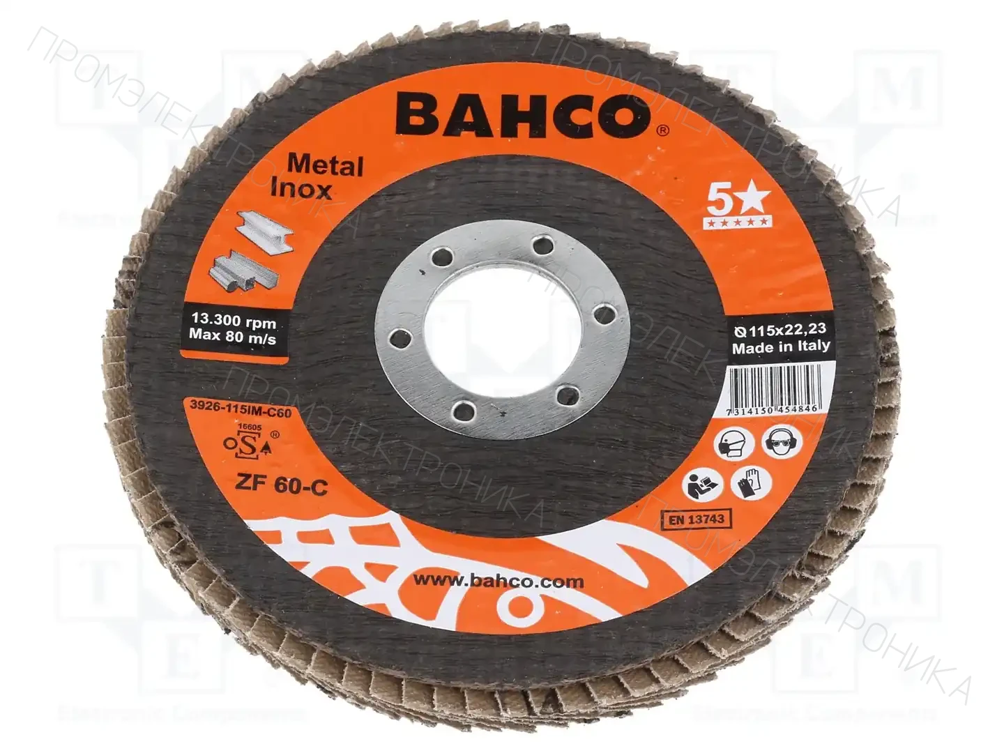 BAHCO 3926-115IM-C60 — Диски для резки и шлифовки