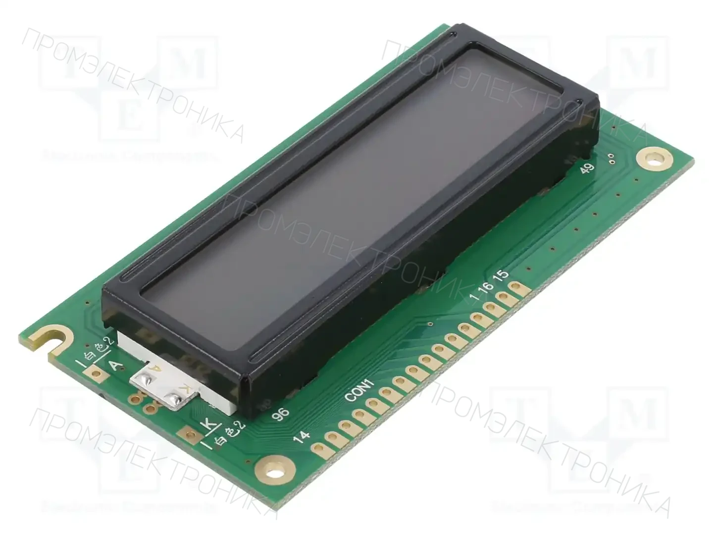 POWERTIP NPC1602LRS-FWB-H — Дисплеи LCD буквенно-цифровые