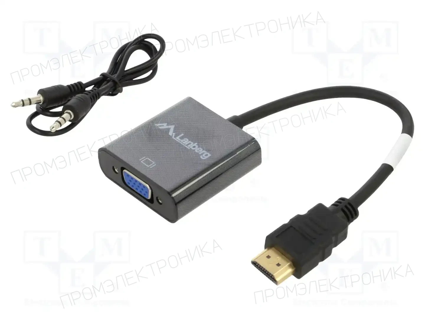 LANBERG AD-0017-BK — Кабели и адаптеры HDMI, DVI, DisplayPort