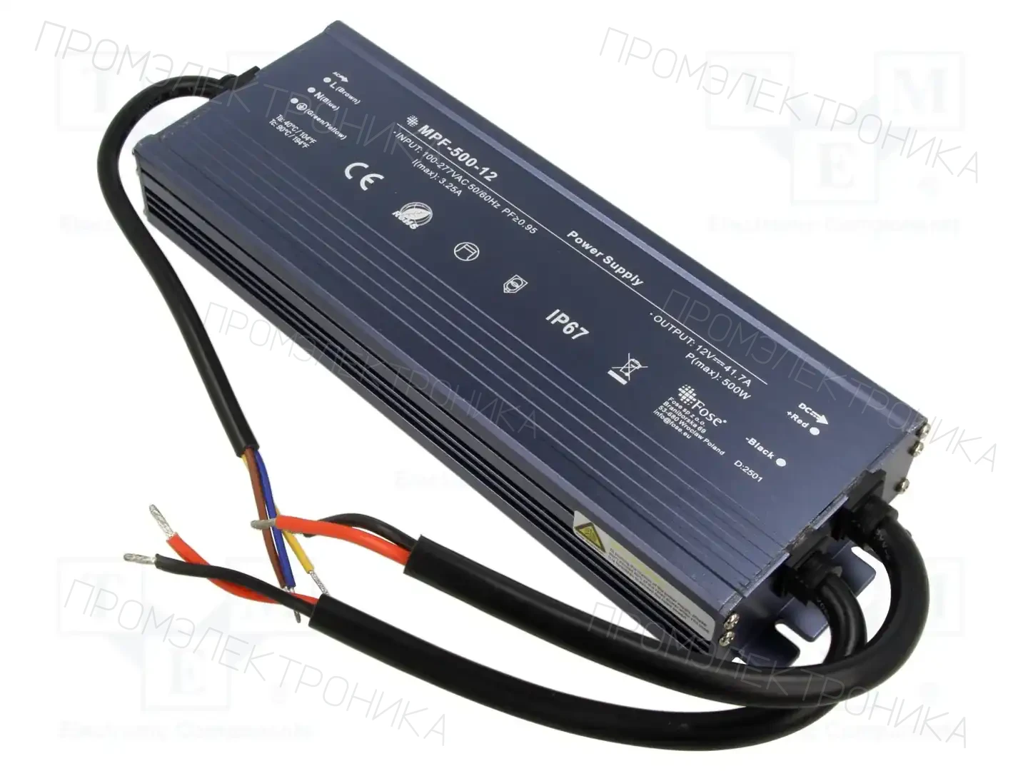 FOSE MPF-500-12 — Блоки питания для LED