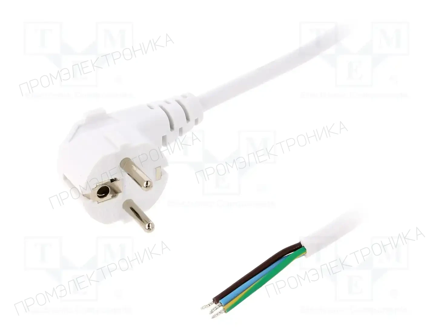 LIAN DUNG LT322 H05VV-F 3X1.0 1.8M WHT — Кабели питания компьютерные и универс
