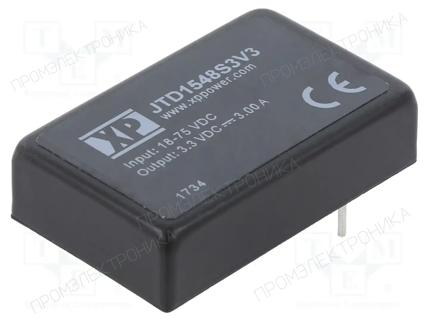 XP POWER JTD1548S3V3 — Преобразователи DC/DC