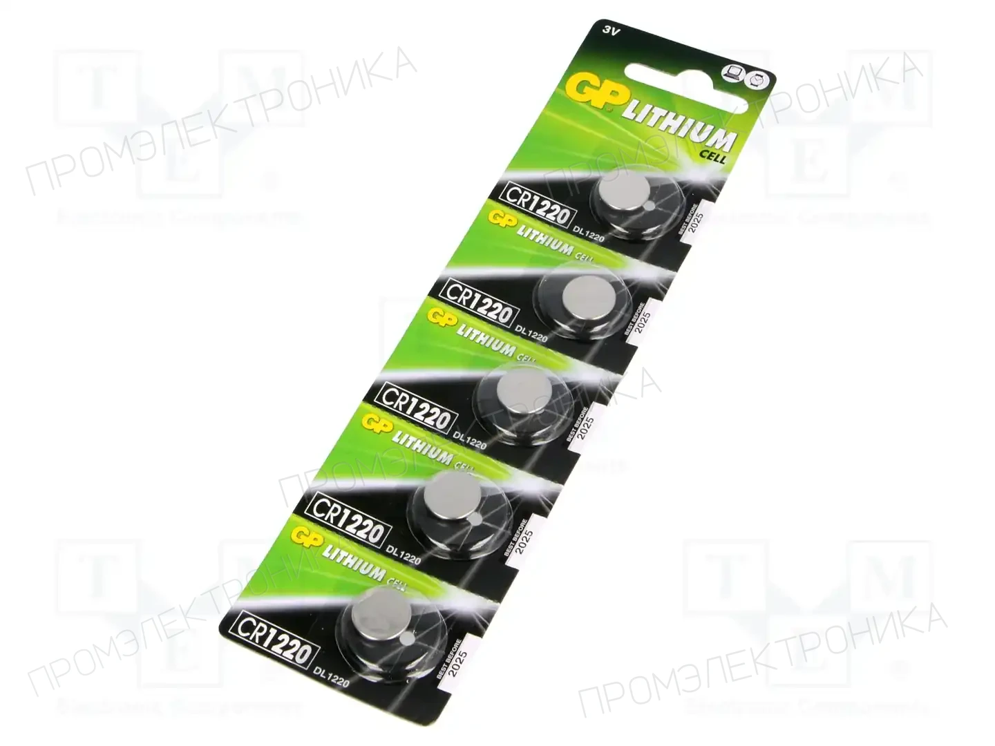 GP CR1220-U5 — Батареи