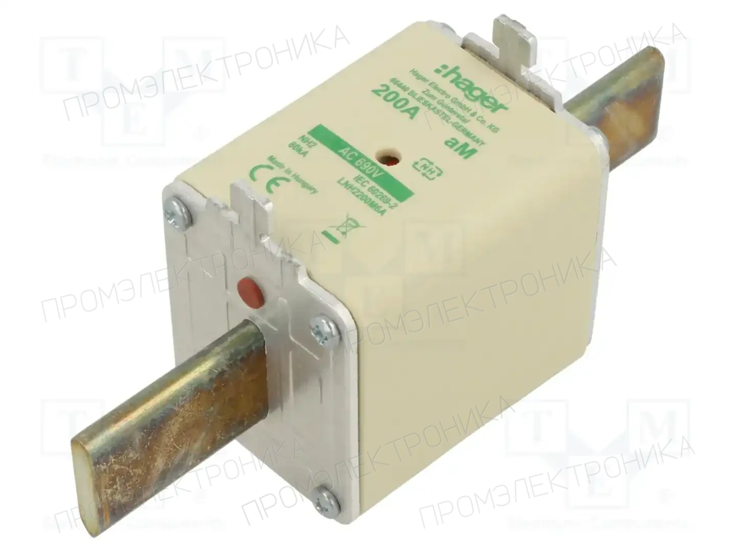 HAGER LNH2200M6A — Предохранители NH