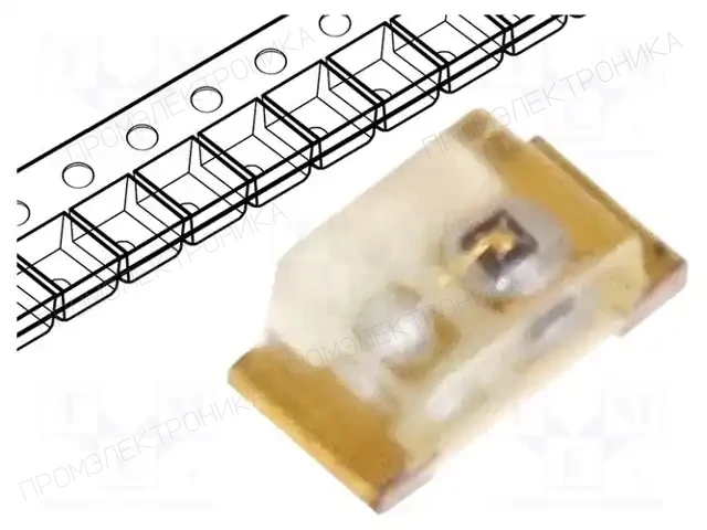 KINGBRIGHT ELECTRONIC KPH-1608SECK — Светодиоды SMD цветные