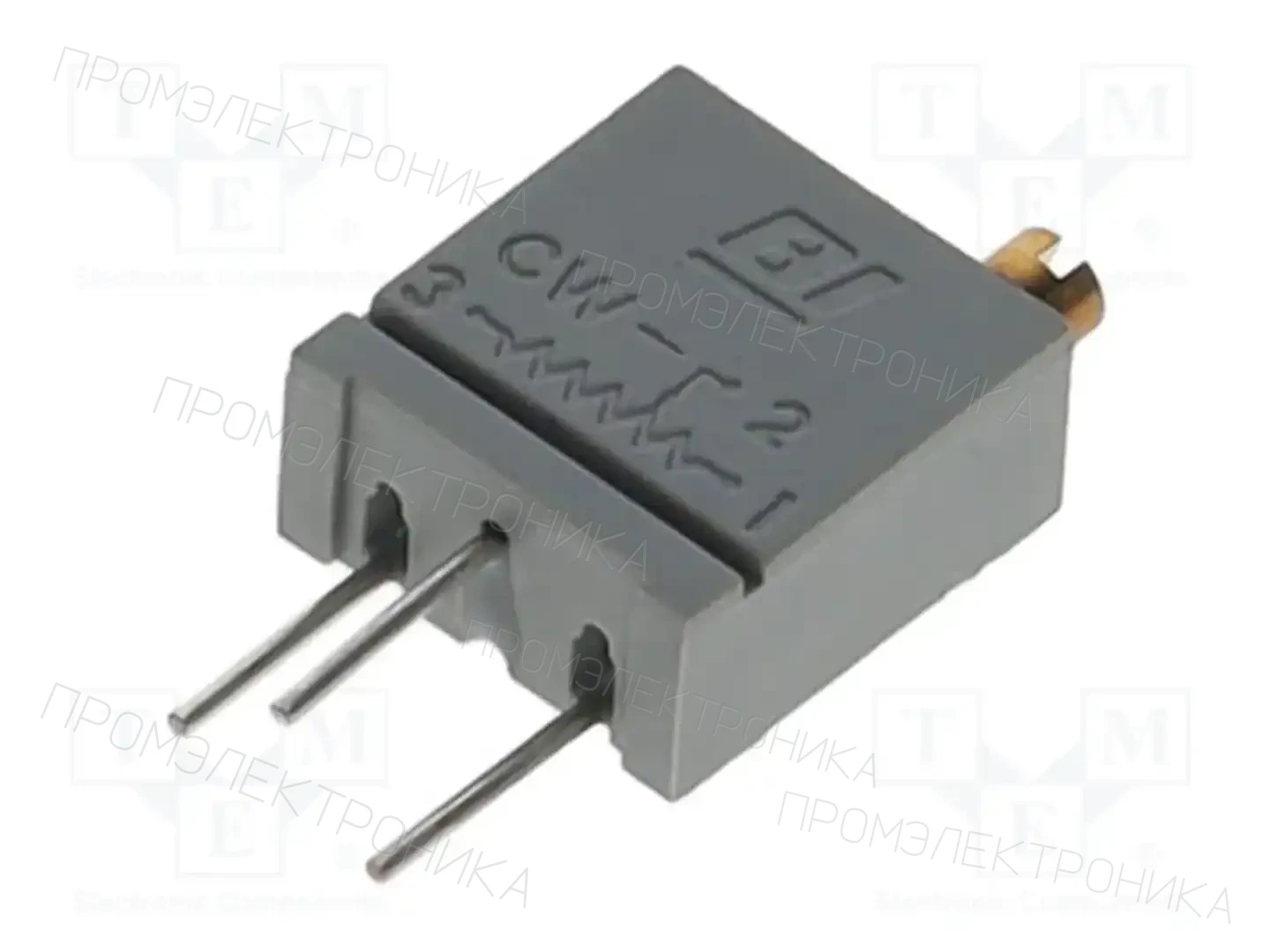 TT ELECTRONICS 67YR100KLFTB — Потенциометры THT многооборотные 3/8 дм