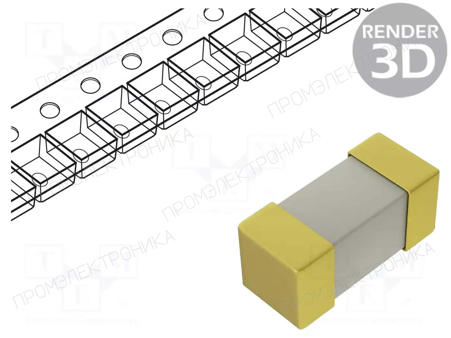 CONQUER ELECTRONIC SEF 12A 65V (G) — Предохранители SMD 2410 быстрые