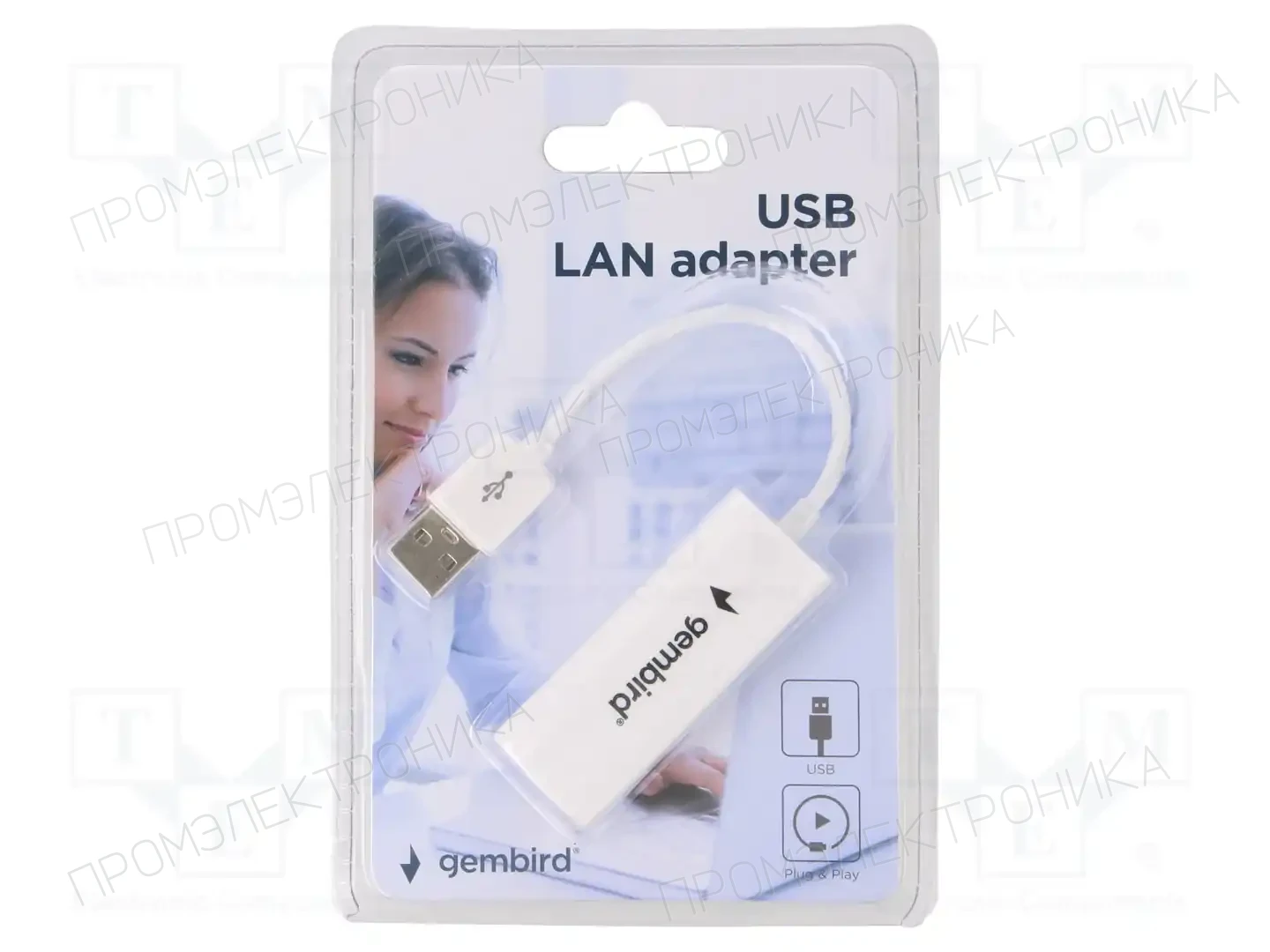 GEMBIRD NIC-U2-02 — Компьютерные адаптеры