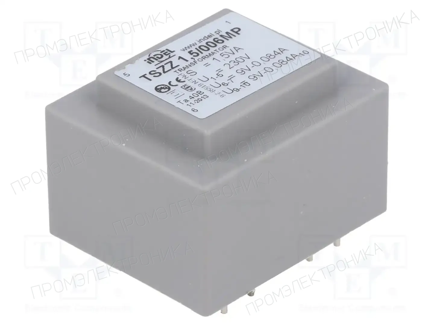 INDEL TSZZ1.5/006MP — Трансформаторы PCB