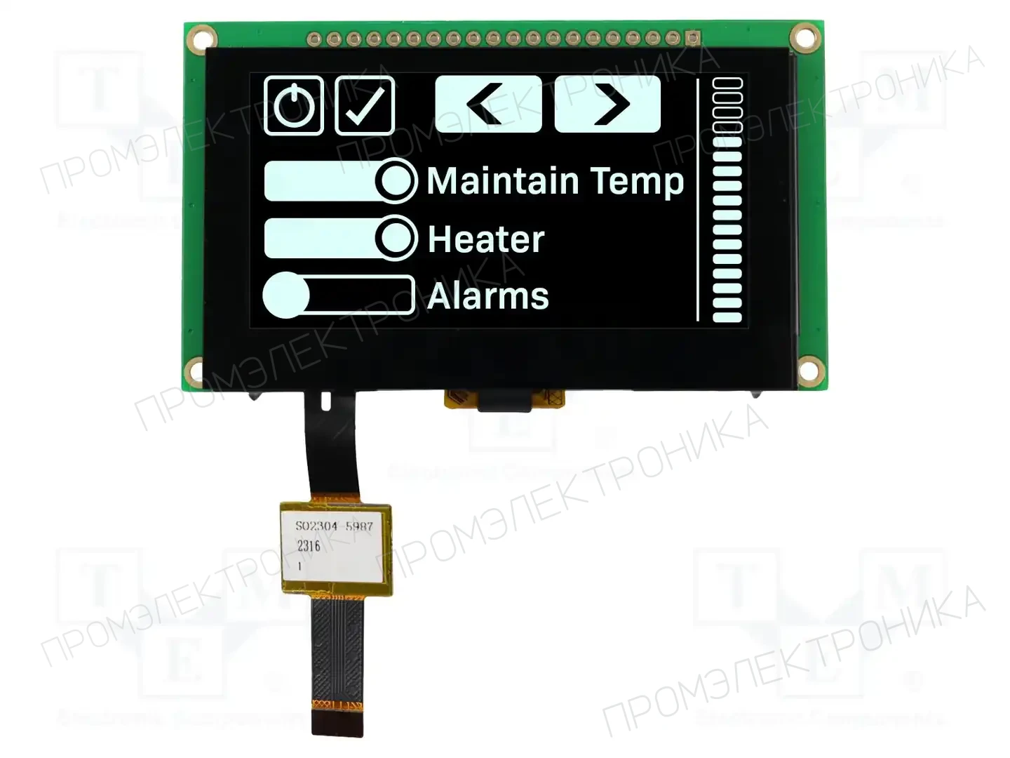 NEWHAVEN DISPLAY INTERNATIONAL NHD-2.7-12864WDW3-CTP — Дисплеи OLED графические