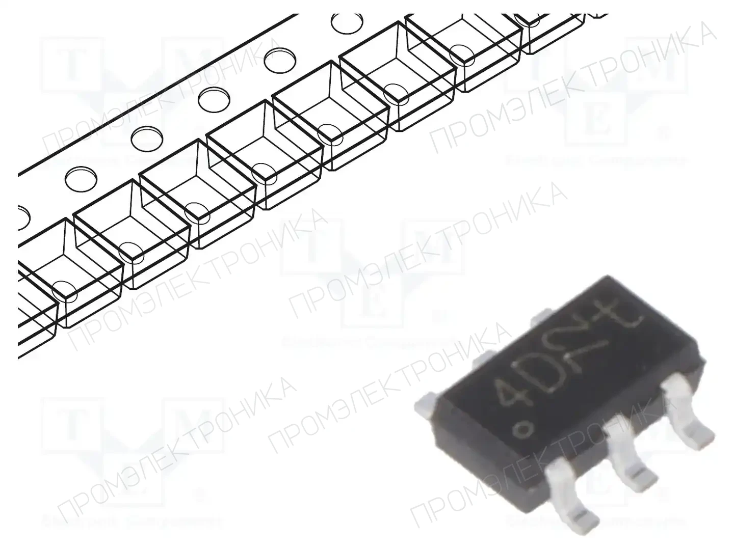 NEXPERIA PRTR5V0U4D,125 — Диоды защитные - сборки