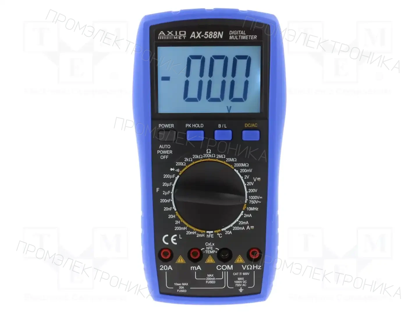 AXIOMET AX-588N — Мультиметры цифровые переносные