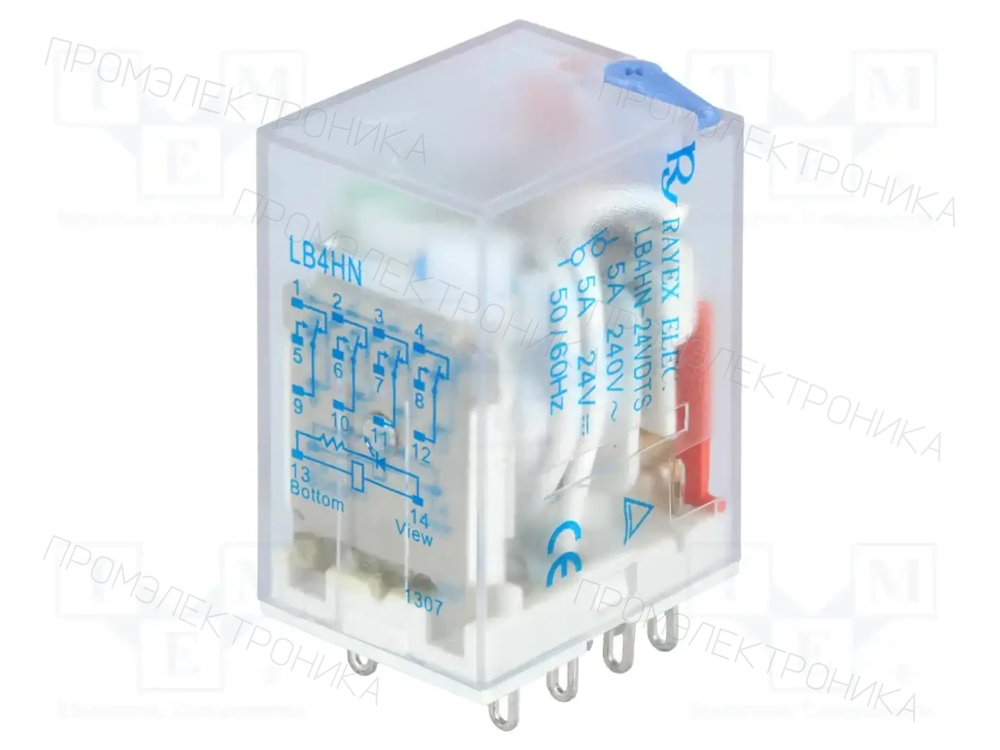 Recoy/RAYEX ELECTRONICS LB4HN-24DTS — Реле электромагн. промышленные