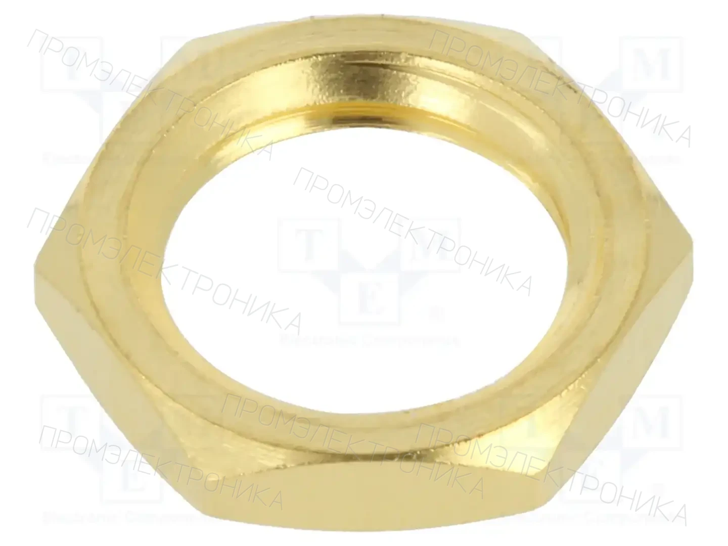 AMPHENOL RF 132-NUT SMA GLD — Разъeмы SMA, SMB, SMC