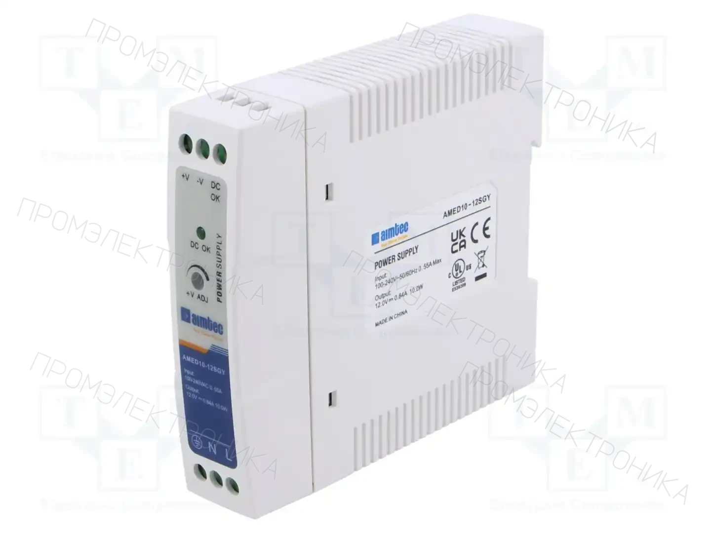 AIMTEC AMED10-12SGY — Блоки питания на DIN-рейку