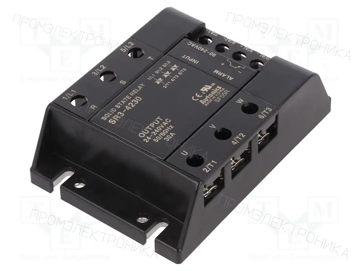 AUTONICS SR3-4230 — Реле SSR трехфазные
