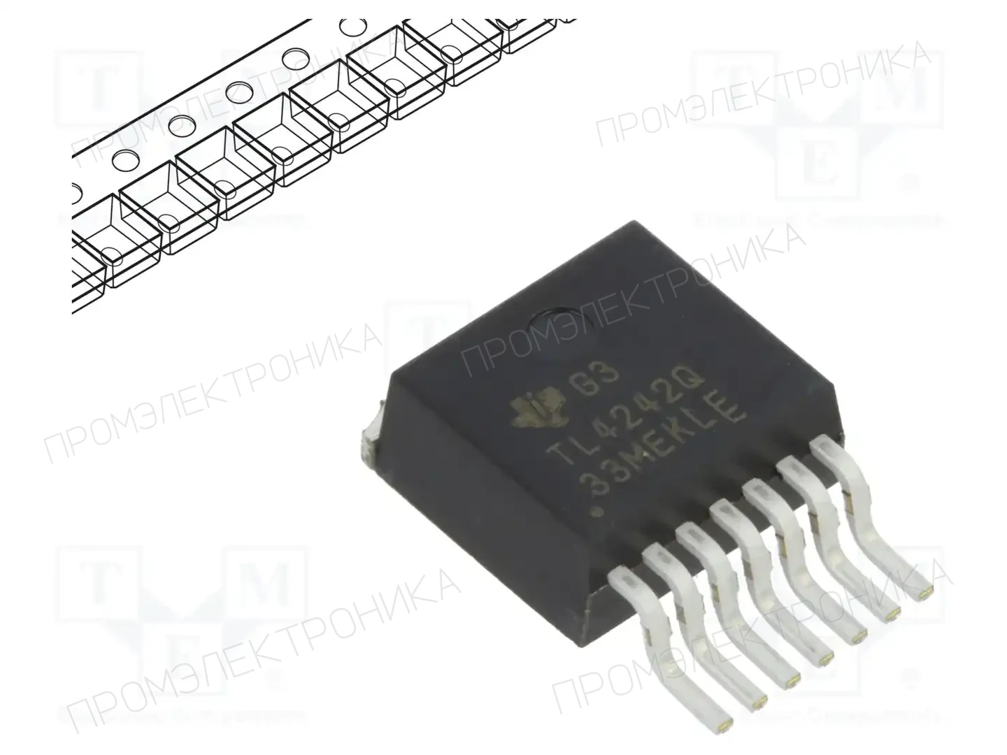 Texas Instruments TL4242QKTTRQ1 — Светодиодные драйверы