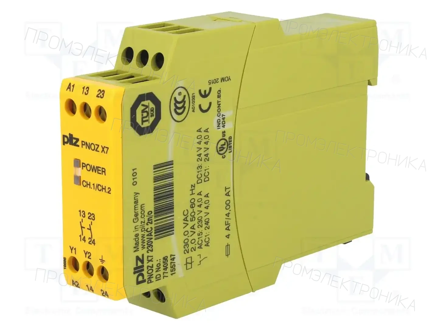 PILZ 774056 — Выключат. безопасности - мод. управления