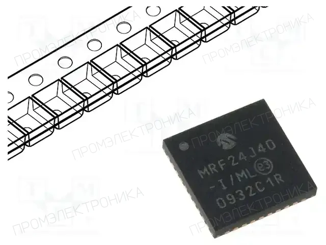 Microchip Technology MRF24J40-I/ML — Микросхемы - интерфейсы осталь