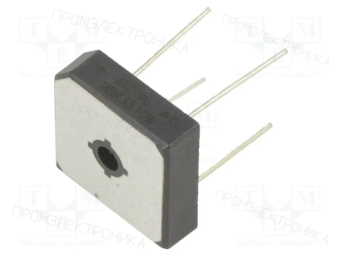 DC COMPONENTS MBR3510W — Однофазные мосты диодные квадратные