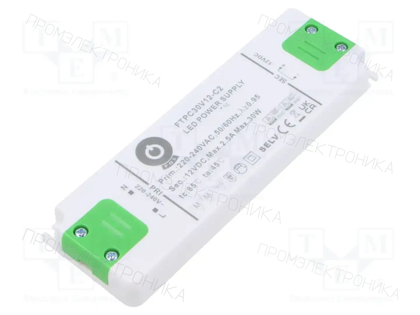 POS FTPC30V12-C2 — Блоки питания для LED