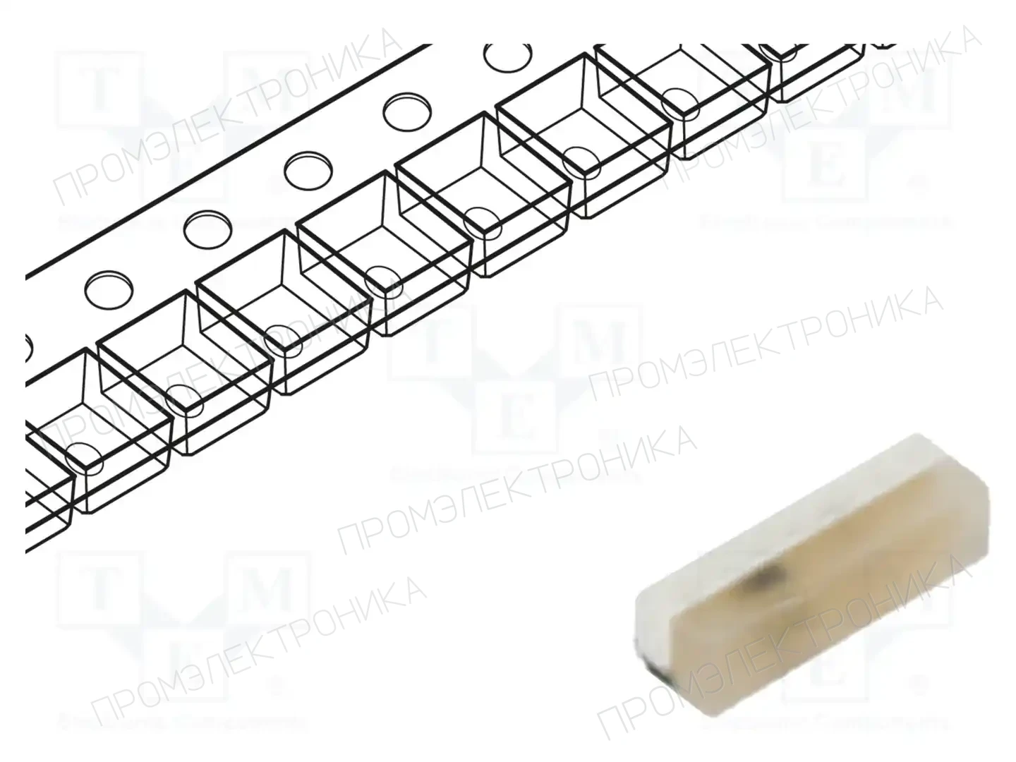 BRIGHTEK (EUROPE) N0M67S09ICSV — Светодиоды SMD цветные