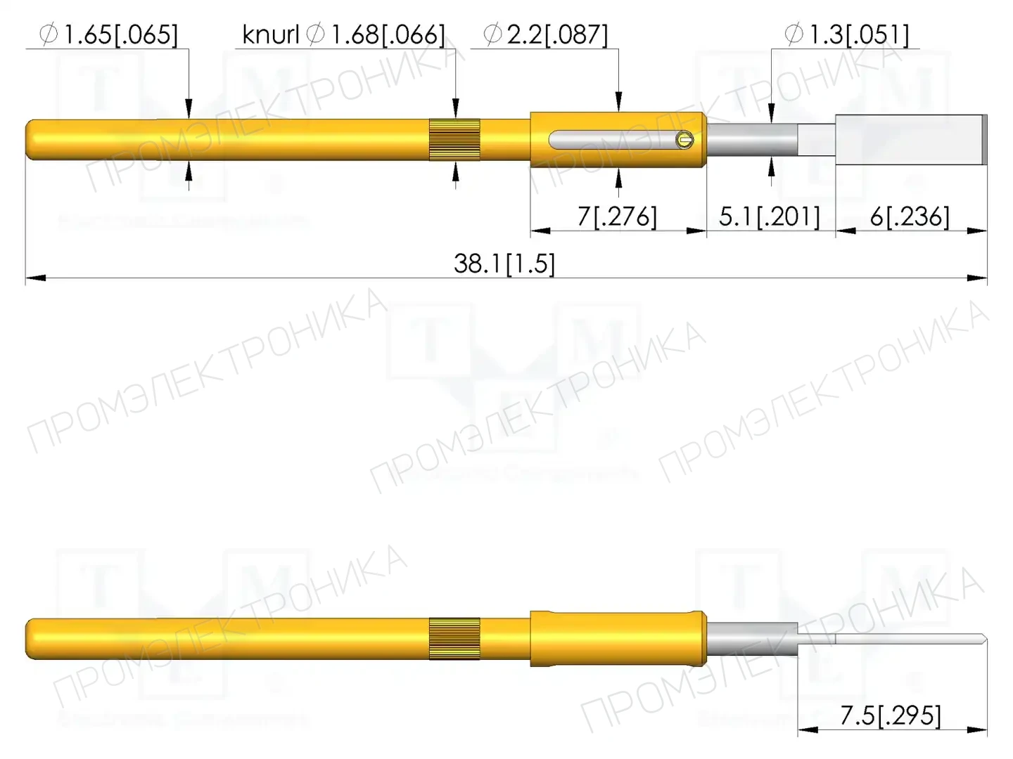 INGUN GKS-710 220 040 R 1507 S — Измерительные щупы