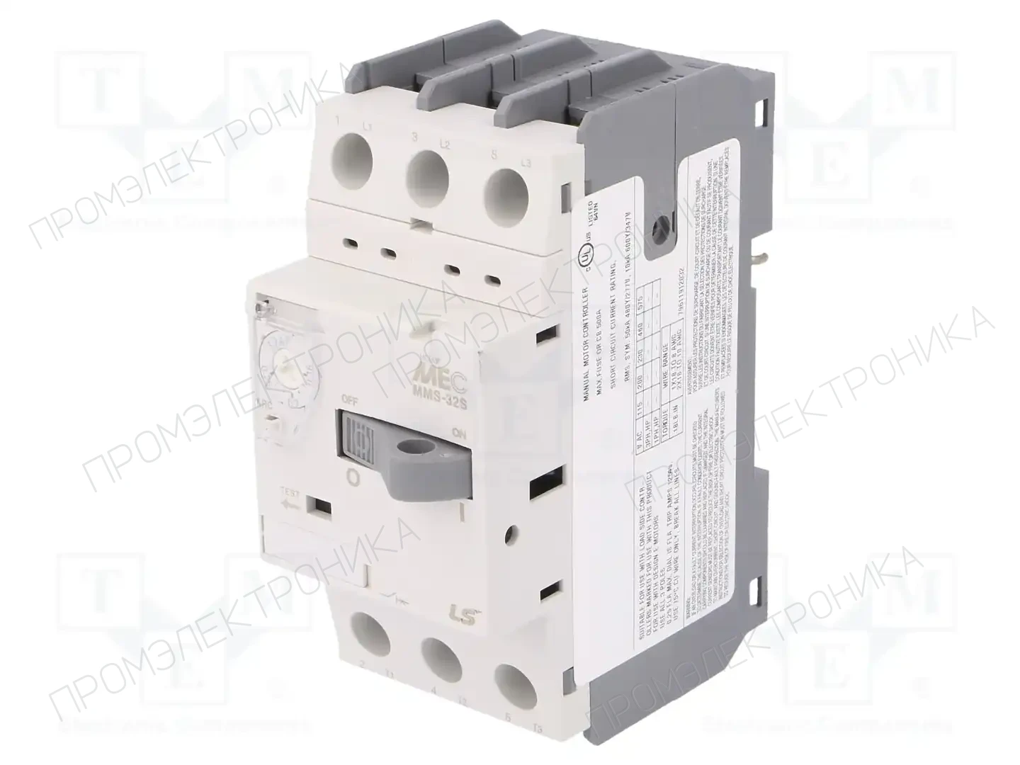 LS ELECTRIC MMS-32S 0,25A — Выключатели двигательные