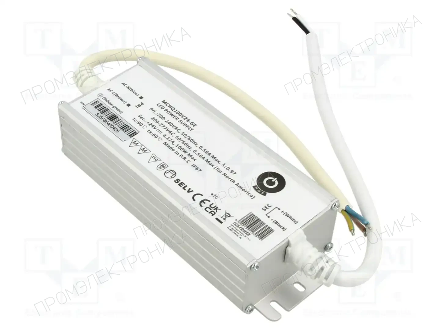 POS MCHQ100V24-GE — Блоки питания для LED