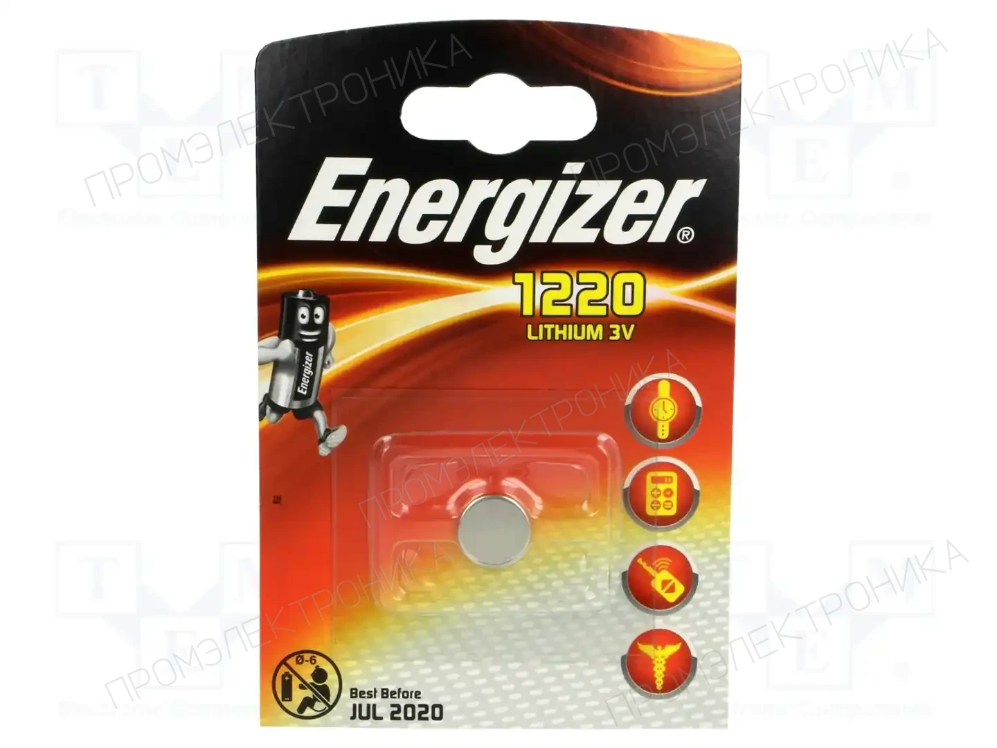 ENERGIZER CR1220 — Батареи