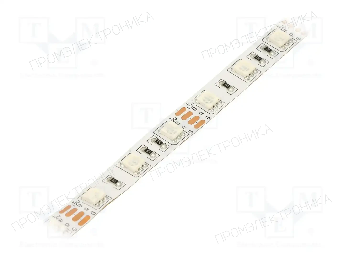WISVA OPTOELECTRONICS HH-SRGB60F010W12-5050 WHITE PCB IP20 — Источники света - светодиодные ленты