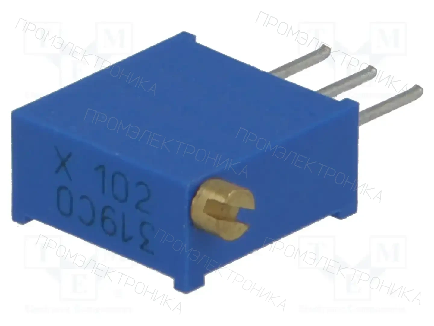 BOURNS 3296X-1-102LF — Потенциометры THT многооборотные 3/8 дм