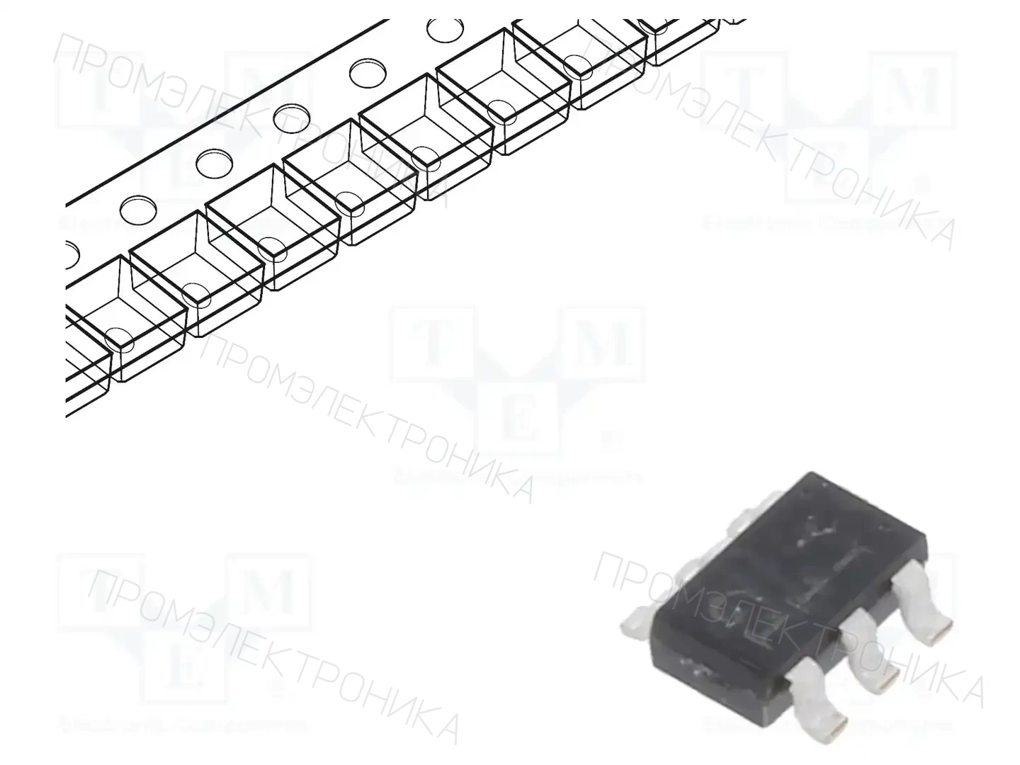 onsemi CPH6341-TL-W — Транзисторы с каналом P SMD