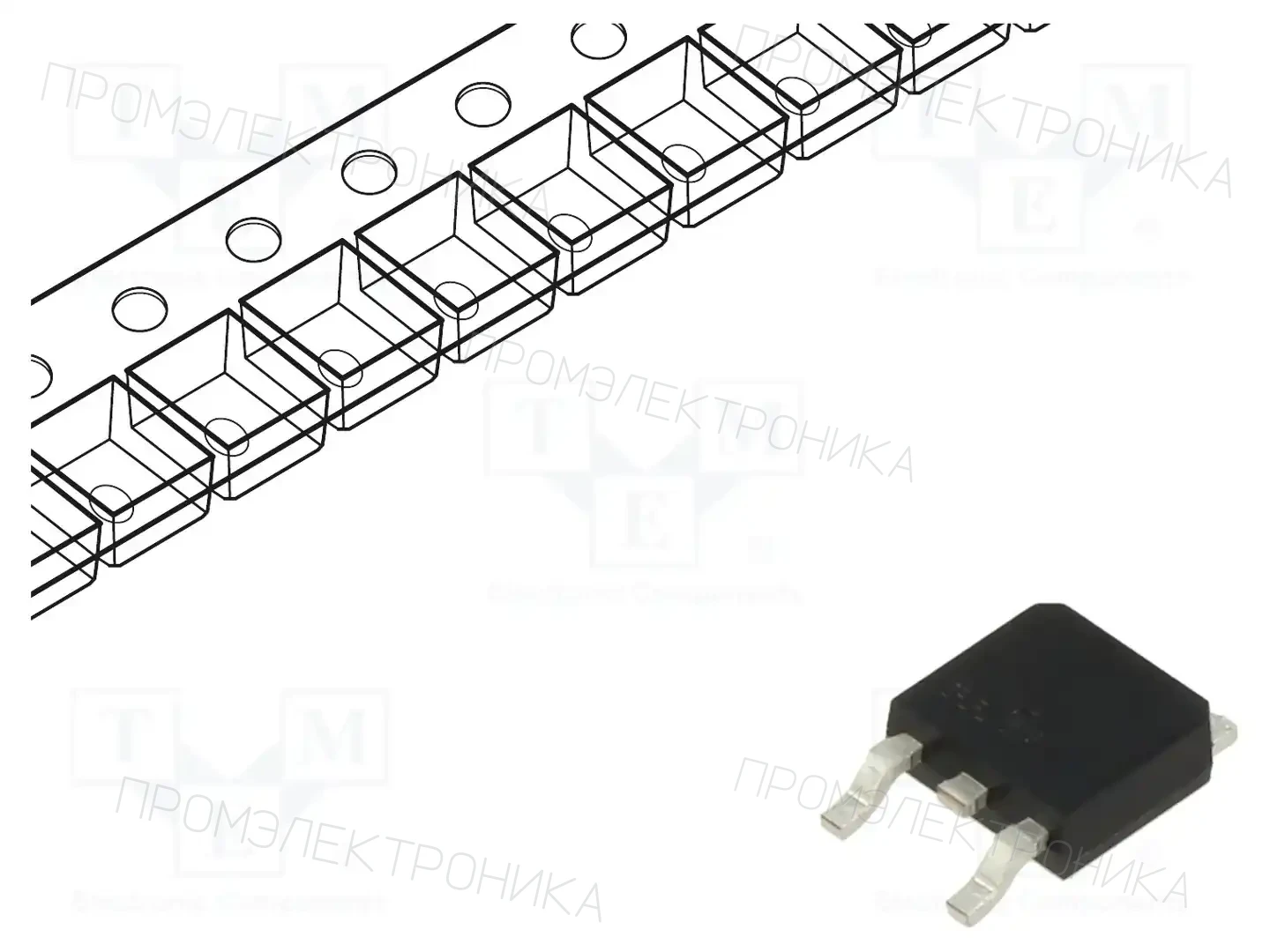 ROHM SEMICONDUCTOR RB085BGE-30TL — Диоды Шотки SMD