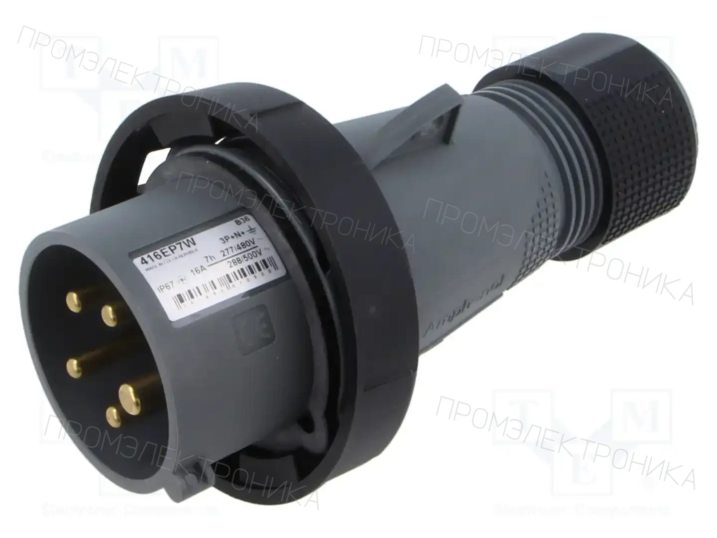 AMPHENOL 2CMA101090R1000 — Многофазные разъемы IEC 60309