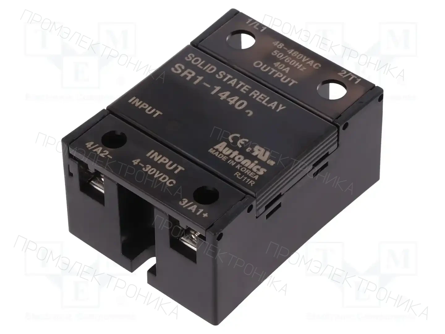 AUTONICS SR1-1440-N — Реле SSR однофазные