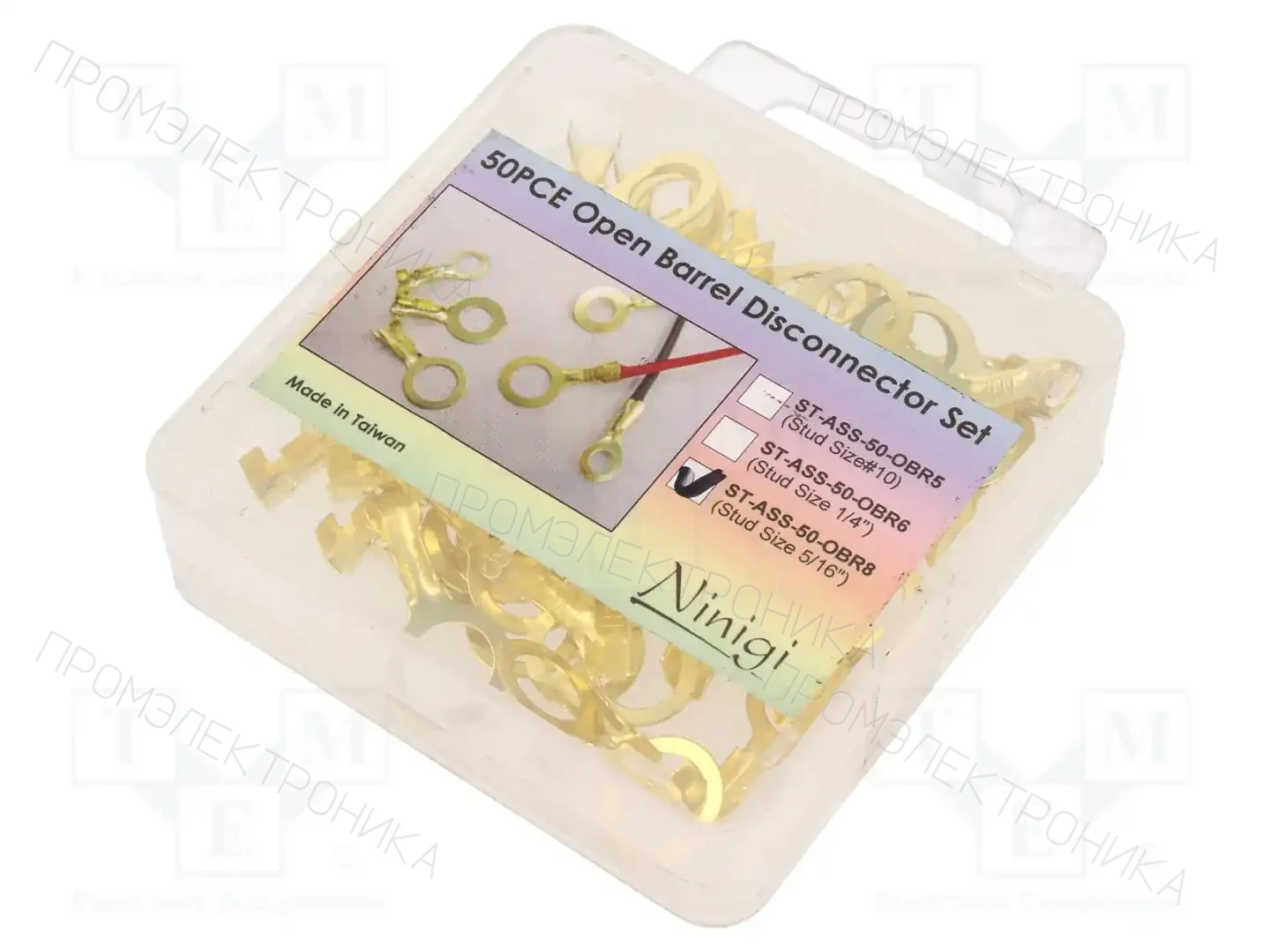 NINIGI ST-ASS-50-OBR8 — Неизолированные коннекторы