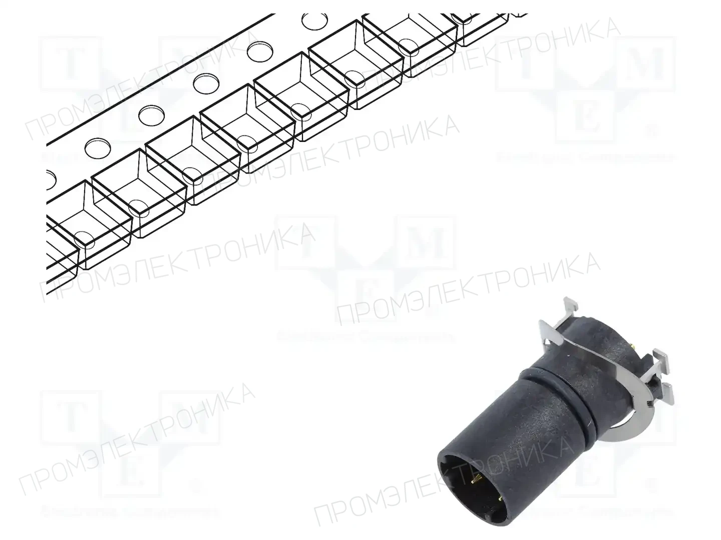 AMPHENOL LTW MSDS-04PMMT-EE0001 — Вилки и гнезда M12