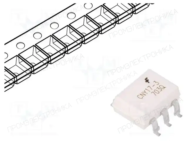 onsemi CNY173SR2M — Оптроны – аналоговый выход