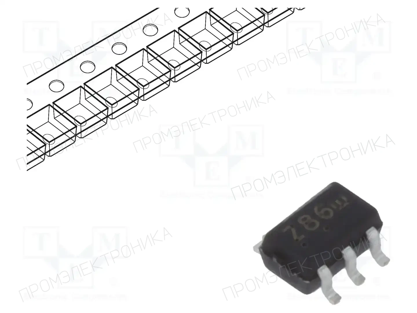 onsemi NC7SZ86P5X — Ворота, инверторы