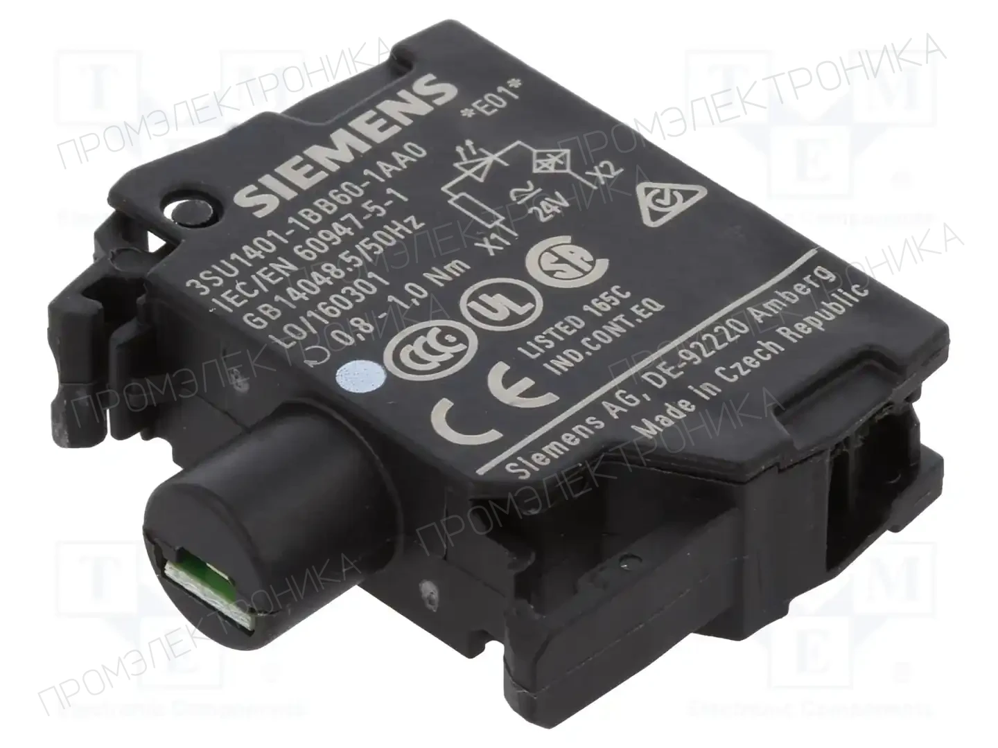 SIEMENS 3SU1401-1BB60-1AA0 — Панельные аксессуары стандартные