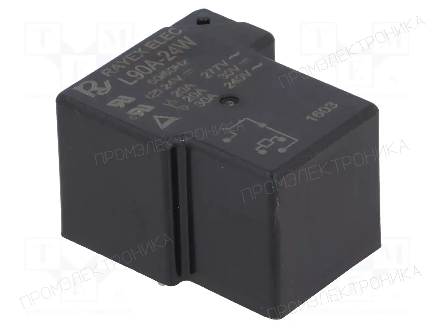 Recoy/RAYEX ELECTRONICS L90A-24W — Электромагнитное реле мощности