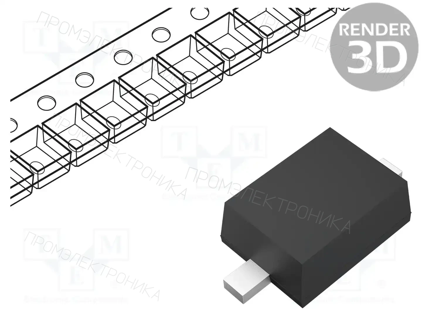 onsemi MM3Z30VC — Стабилитроны SMD