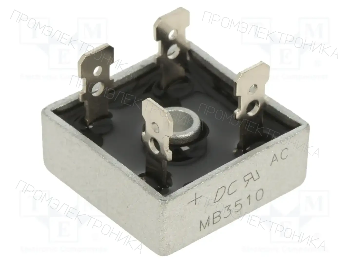 DC COMPONENTS MB3510 — Однофазные мосты диодные квадратные
