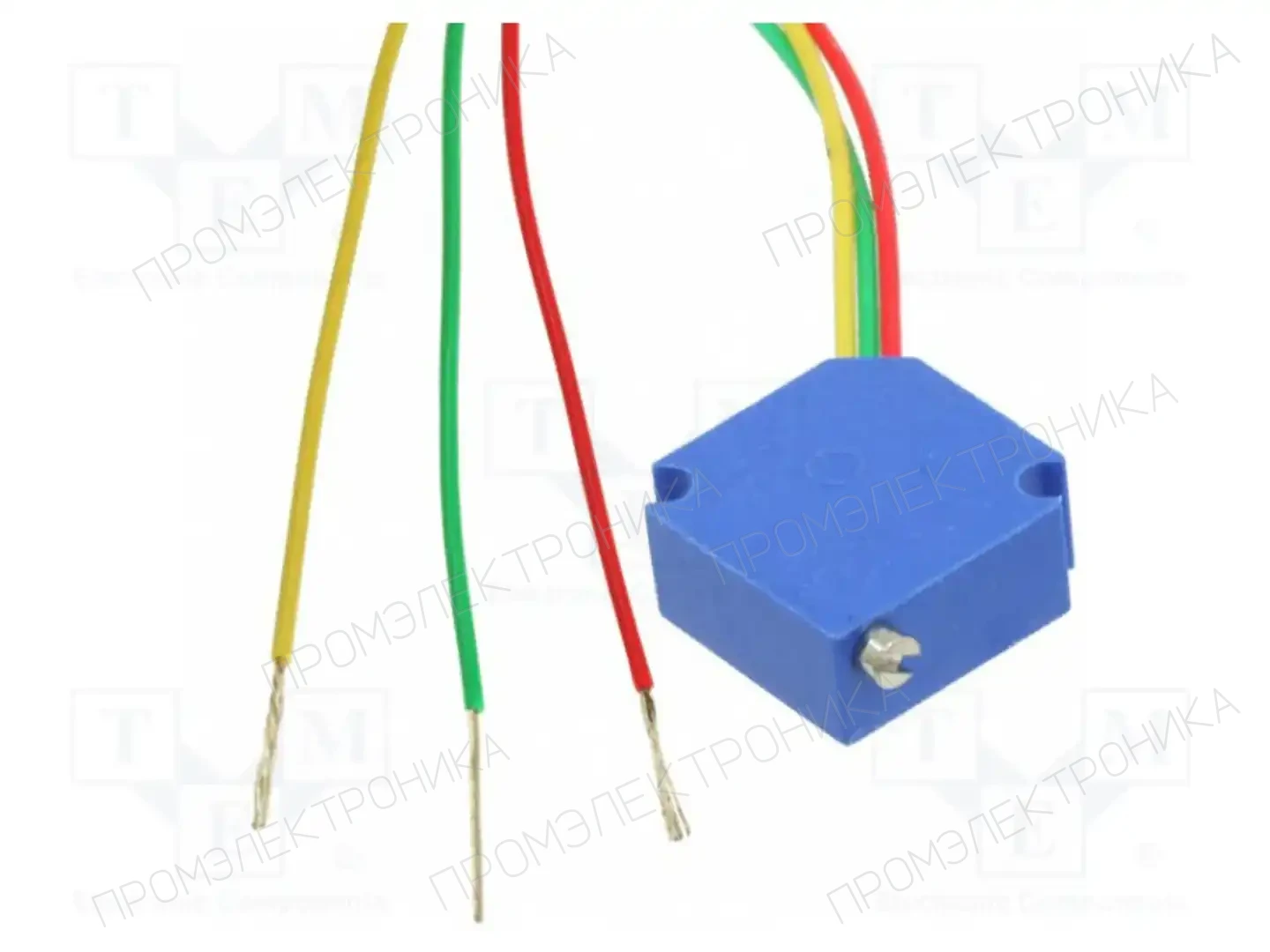 BOURNS 3292L-1-503 — Потенциометры THT многооборотные 3/8 дм