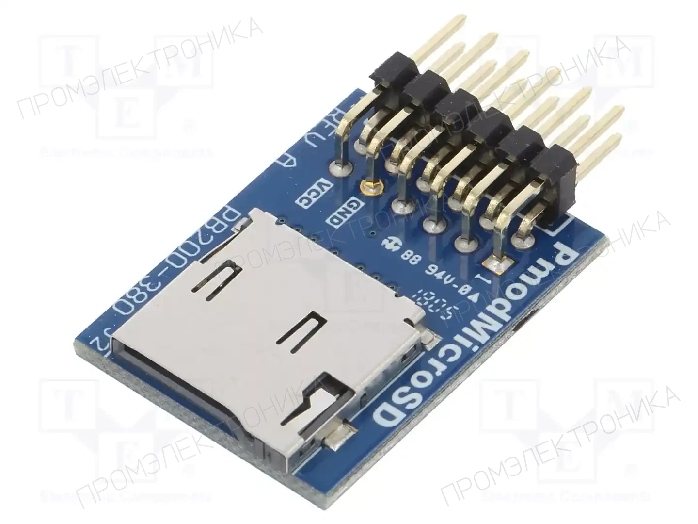 DIGILENT PMOD MICROSD: MICROSD CARD SLOT — Платы расширения