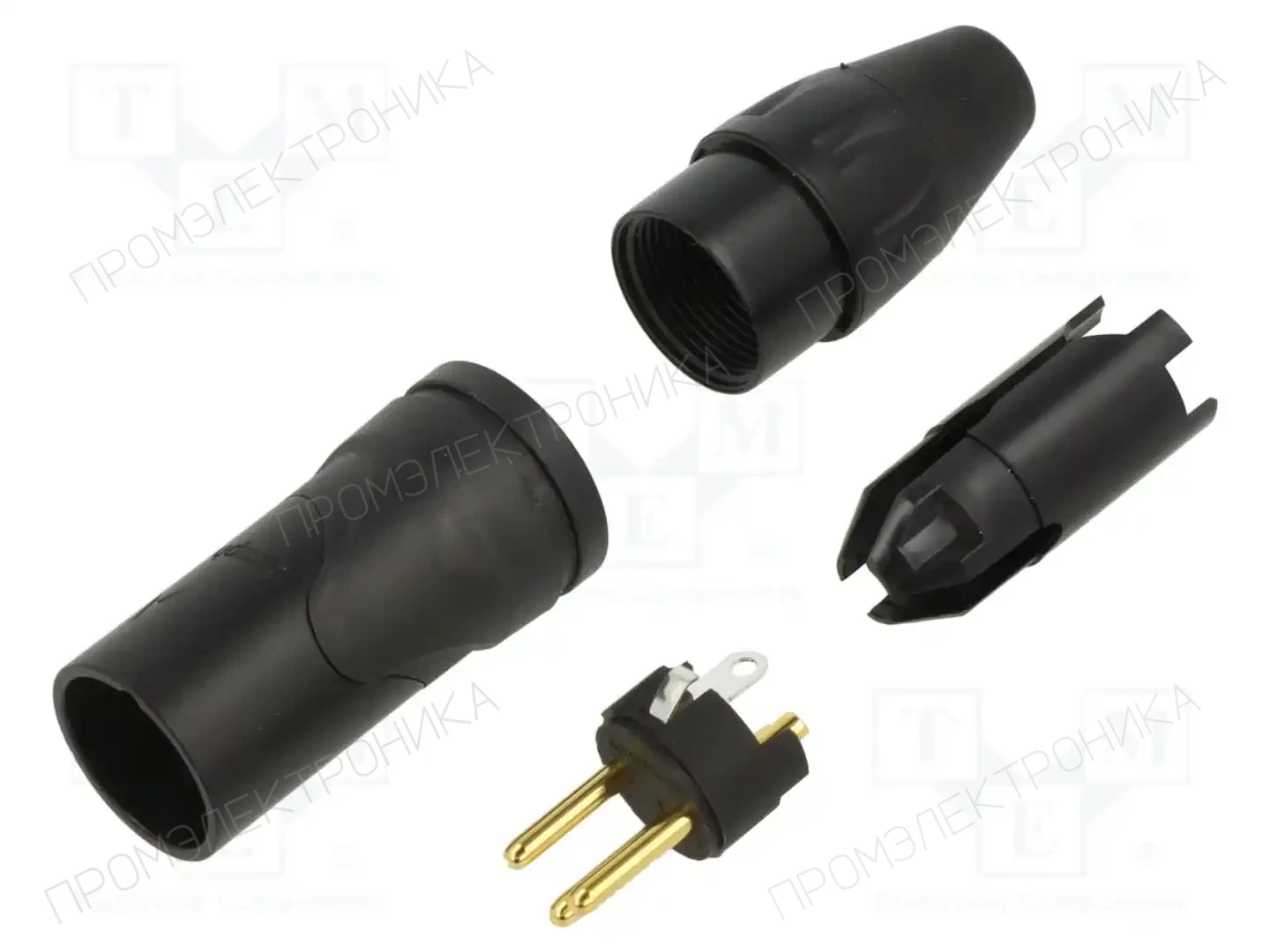 AMPHENOL AX3MB-AU — Разъeмы XLR