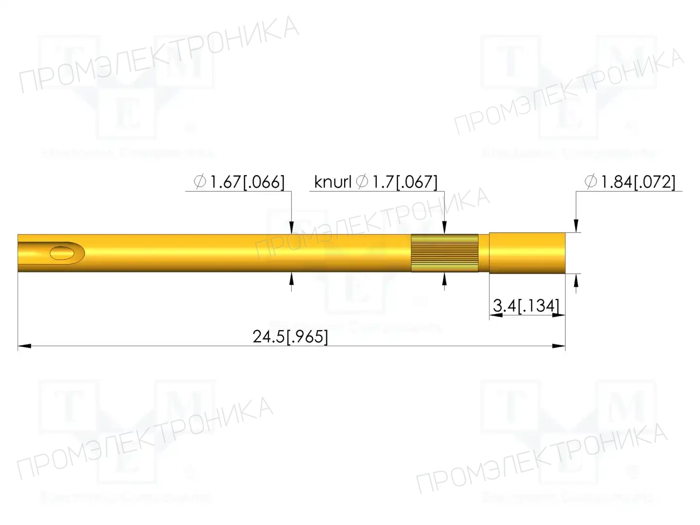 INGUN KS-89930M-R — Гнёзда для измерительных щупов