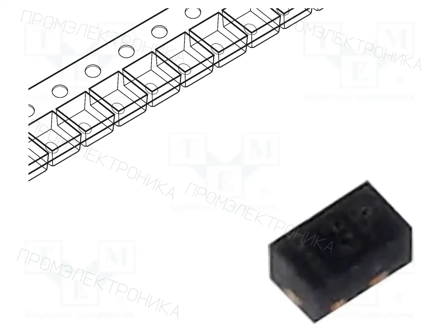 SEMTECH UCLAMP3301P.TCT — Диоды TVS SMD однонаправленные